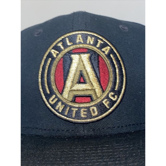 Atlanta United FC MLS Soccer Snapback Adjustable Black Fanatics Cap Hat - Picture 2 of 9
